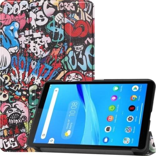 Cute PU leather case For Lenovo Tab M7 stand cover TB-7305F TB-7305N TB-7305X TB-7305i business holder protector