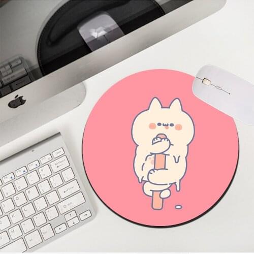 MRGLZY Drop Shipping Hot Sale Mouse Pad Girl Heart PC Gaming Accessories Pink Small MousePad Rugs 20X20/22X22CM Rubber Desk Mat