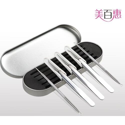 Acne Blackheads Set Double Headed Stainless Steel Splinter Acne Clip Acne Pin