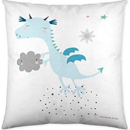 Cushion cover Haciendo el Indio Magic Dragon (40 x 40 cm)