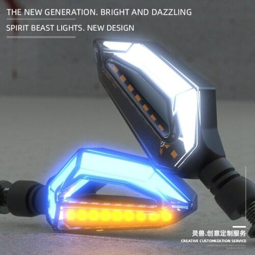 Motorcycle Signal lights steering bike accessories LED turn signal Daytime lights motocross high brightness blinker free shippin