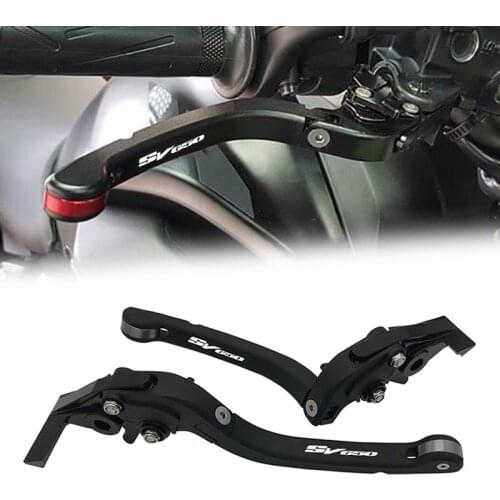 Motorcycle Clutch and Brake Levers For SUZUKI SV 650 SV650/X 2016 2017 2018 2019 2020 SEMSPEED Motorbike Brakes Folding Levers