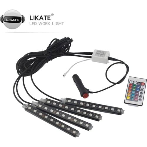 LKT 5050 RGBW Led Strip led Atmosphere Lights for Automotive Car Interior Ambient lighting