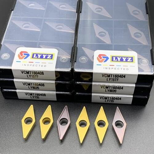 VCMT160404 VCMT160408 UE6020 VP15TF internal Turning Tools Carbide insert Lathe Tool VCMT 160404 VCMT 160408 turning insert