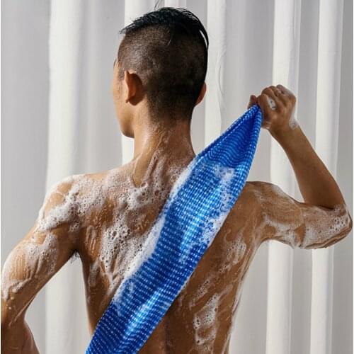 Japanese authentic super concentrated foaming bubble bath towel, long rubbing back artifact, back skin male and female bath ball