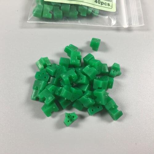 400Pcs/10Bags TOR VM Dental Add On Wedge Elastic Matrix Delta Ring Sectional Contoured Matrice Green