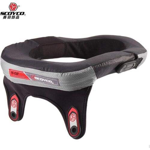 2019 New Professional knight equipment SCOYCO Knight Protective Neck N02 Moto Racing Motocross Neck Care protection FREE SIZE
