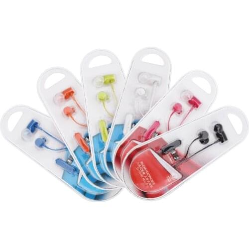 3.5mm In-Ear Stereo Earbuds Earphone Universal Sports Earphone Running Headset for Samsung For iPhone For Xiaomi 10pcs