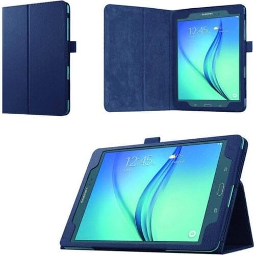 PU leather case for Samsung Galaxy Tab A 8.0 T350 Litchi Pattern Stand case for Samsung TabA 8.0 SM-T350 SM-T355 cases