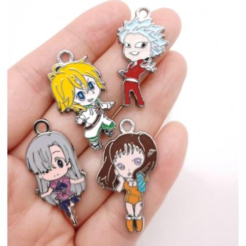 New Hot Anime The Seven Deadly Sins Charm Pendants DIY Jewelry Making Free Shipping Y-26