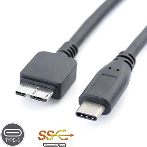 USB 3.1 Type-C to USB 3.0 Micro B Cable Connector For MAC BOOK WINDOWS PC USB3.1 USB3.0