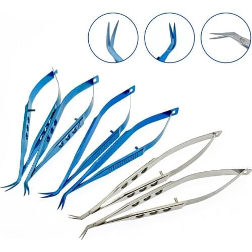 Castroviejo Corneal Scissors Left/Right Ophthalmic Surgical Instrument