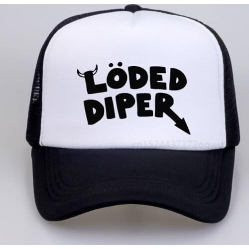 Men print Dad hat LODED DIPER DIARY OF A WIMP KID Baseball cap summer brand outdoor Mesh Breathable adjustable snapback hats