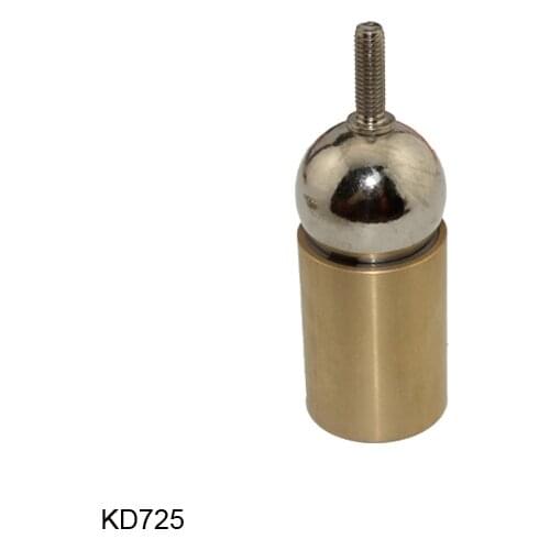 KD725 3d printer socket connection Steel ball Brass rod end with thread hole permanent universal magnetic ball joint