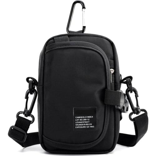 Multifunctional Waist Pack Men Nylon Pouch Waist Bag Waterproof Casual Men Shoulder Bag Fitness Travel Pouch Belt Chest Bags