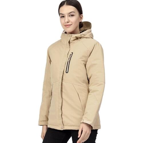 Men Women Jacket Mountain Waterproof Ski Jacket USB Heating Jacket Windproof Jacket Winter Warm Jacket for Camping Hiking Skiing