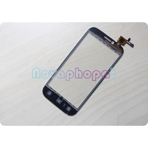 Novaphopat Top White touchscreen For Lenovo A706 Touch Screen Digitizer Front Glass Panel Replacement +tracking