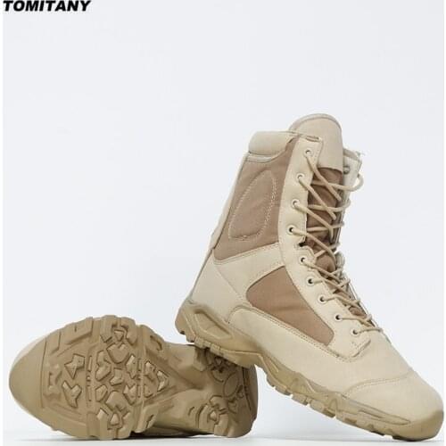 Hiking Outdoor Shoes Men Waterproof Military Tactical Boots Man Camping Trekking Climbing Boot Mountain Hunting Sneakers
