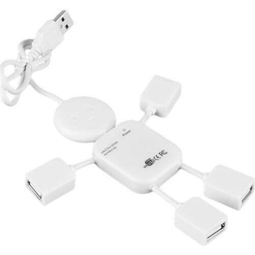 Figure 4 Ports 480Mbps PC Laptop Computer USB 2.0 Expansion Hub Splitter Adapter