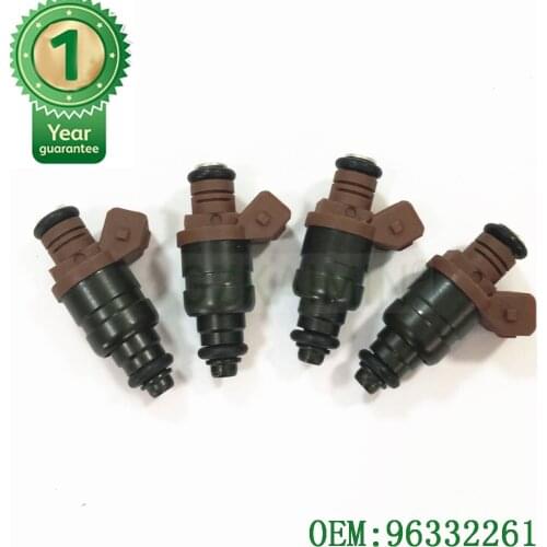 Top quality 96332261 Fuel injector Flow Matched Fuel Injectors For Daewoo Lacetti MK1 1.6 16V for Chevrolet
