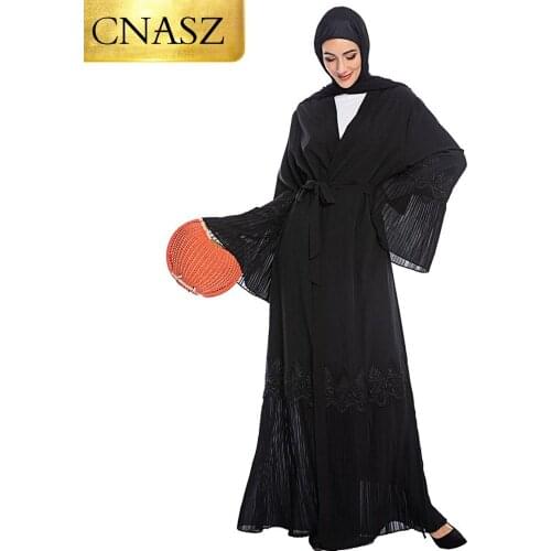 Vetement Femme 2021 Abaya Turkish Caftan marocain Black Fashion Moroccan Kaftan Gown Fashion Simple Womens Autumn Robes