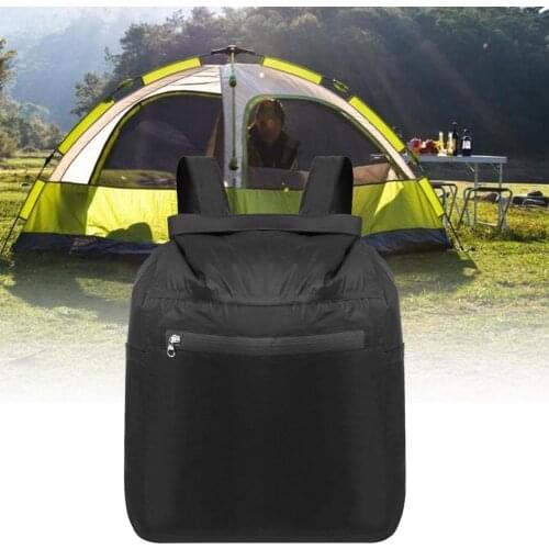 15L Waterproof Backpack Foldable High Capacity Rucksack for Camping