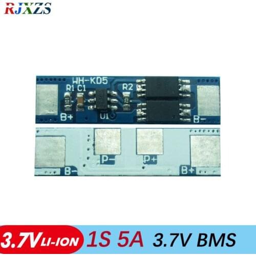 1S 5A/4A 4.2V li-ion BMS PCM battery protection board bms pcm for lithium LicoO2 Limn2O4 18650 li battery