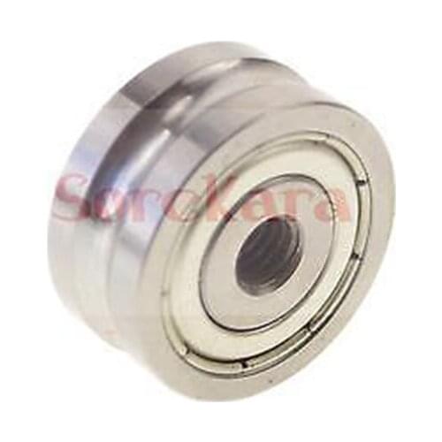 7*22*7mm V Groove width 1.5mm Guide Pulley Sheave Sealed Rail Ball Bearing