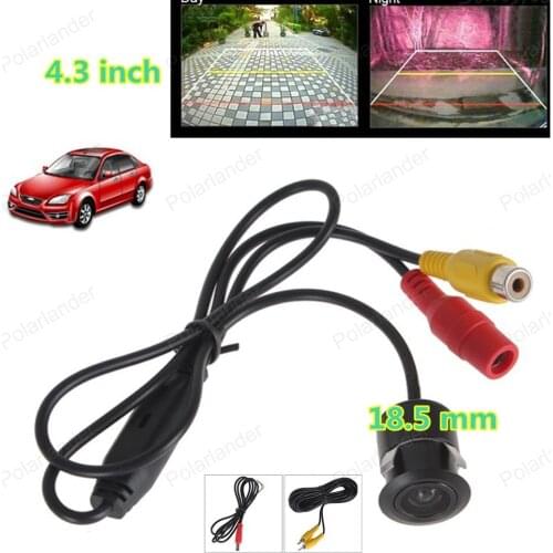 Car HD Video Auto Parking Monitor Night Vision Reversing CCD Car Rear View Camera With 4.3 inch Car Rearview Mirror Monitor