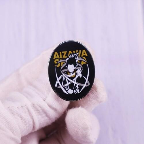 Boku No Hero Academia Manga Pin Aizawa Shota Brooch Classic Anime Badge Fashion Jewelry Gift