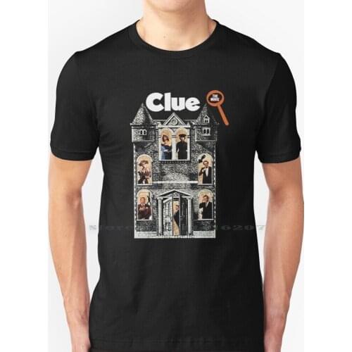 Halloween Clue Classic Funny Gift T - Shirt T Shirt 100% Pure Cotton Funny Quote Clue Classic Clue Clue Movie Movie