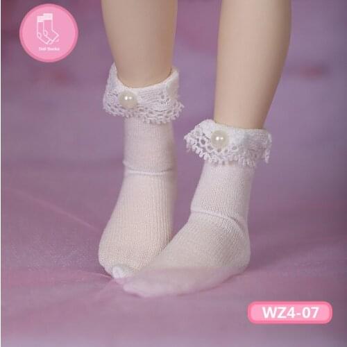 Short socks For Doll BJD 1 pair socks Fashion Mini Toy Lace socks for 1/4 Doll