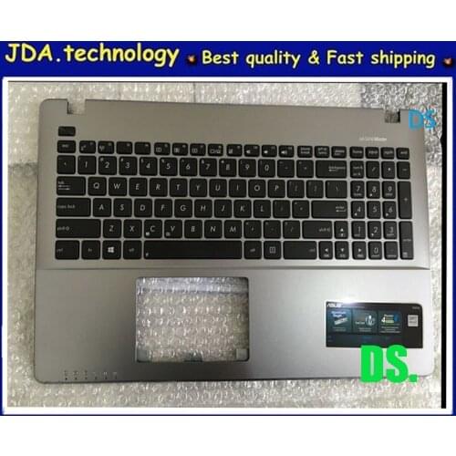 MEIARROW 96%New/Orig Upper case for Asus X550 X550C 15.6" Palmrest Upper Cover Assembly with US keyboard,Gray