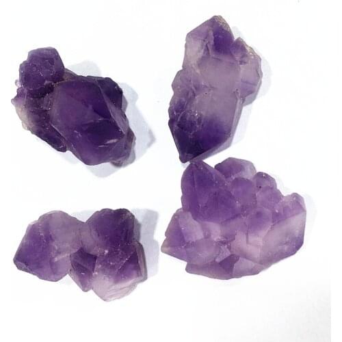 Natural crystals rough specimen natural quartz crystal purple amethyst raw cluster for home decoration