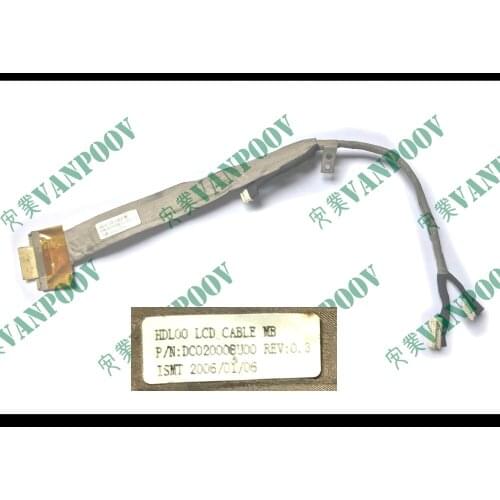 Genuine New Vedio Flex LCD cable for Lenovo 3000 N100 L3-bp388 DC020008U00