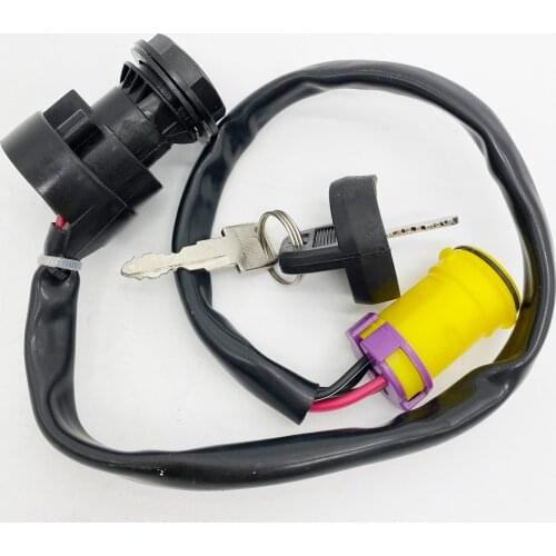 Main Switch Lock JS250 Jianshe 250CC ATV Quad Ignition Key Switch Water Proof ATV Chinese Parts ATV-5 Parts SSM5-510000-0