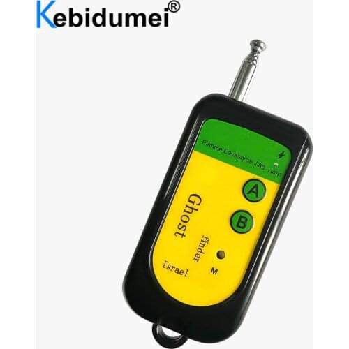 Kebidumei Wireless Signal Rf Detector Tracer Mini Camera Finder Sensor 100-2400 Mhz Gsm Alarm Device Radio Frequency Check