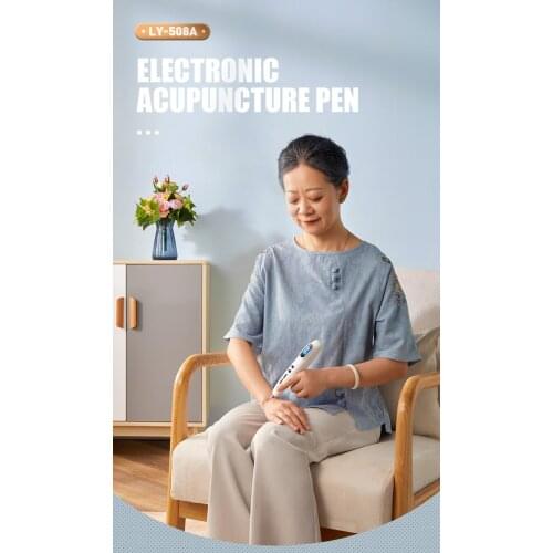 Electronic Acupuncture Pen Point Detector Acupressure Massage Electric Acupuncture Meridian Pen Pain Therapy Face Care Health