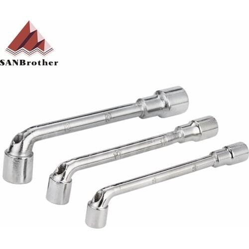 6/7/8/9/10mm L-shaped Wrench For Fixed Mk8 E3d Brass Nozzle For 3D Printer Maintenance Tool Sleeve Wrench for Ender 3 nozzle