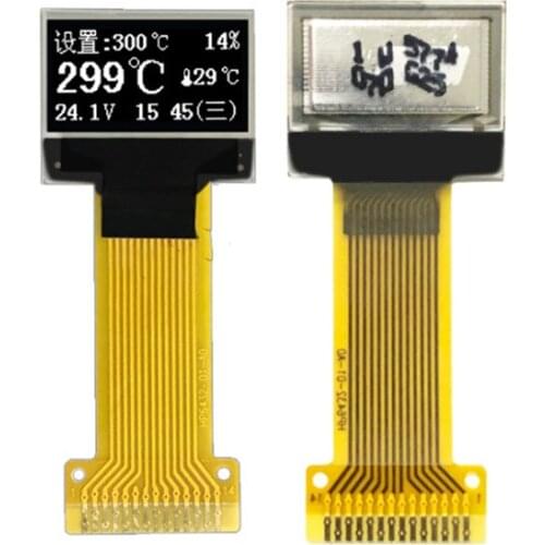 0.49 inch 14PIN White OLED Screen SSD1306 Drive IC 64*32 IIC Interface
