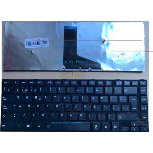 New laptop keyboard For Toshiba Satellite C40 C40D-A C45-A C45D-A BLACK spanish version El teclado