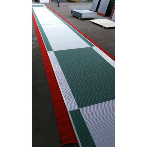 Colorful Aluminium Fencing Piste