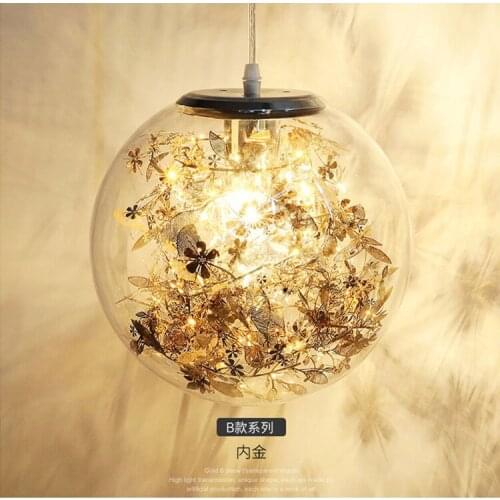 Creative Europe glass pendant light Minimalist Pendant Lights Art Deco Suspension Lamp for Living Room Dining Room Pendant Light