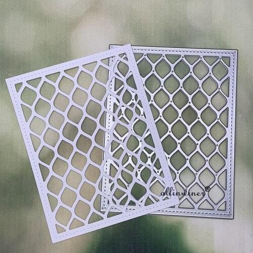 New Pretty Petals Background Metal Cutting Dies for DIY Scrapbooking Album Paper Cards Decorative Crafts Embossing Die Cuts