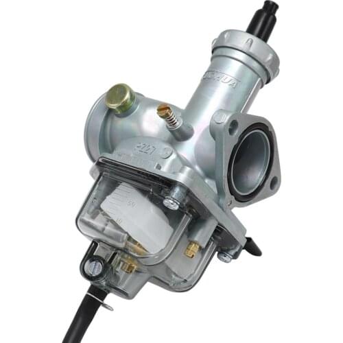 New PZ27 Carburetor Silver Manual Motorcycle Carburetor For Honda CG125 For 175CC 200cc 250cc Motorcycle Dirt bike