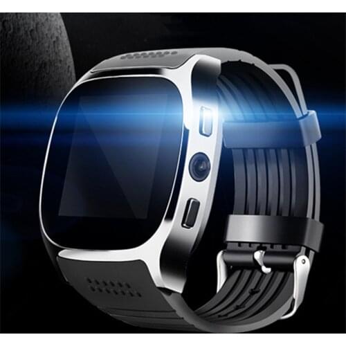 New Smart Bluetooth watch phone camera can be card reader mobile phone Andrews IOS QQ sports step bracelet Smartwatch Pedometer