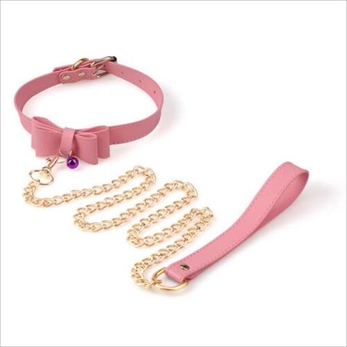 Sexy Rivet Alternative metal PU Leather Collar Bell Choker slave costume BDSM Bondage Necklace Neckband Sex Toys S0836