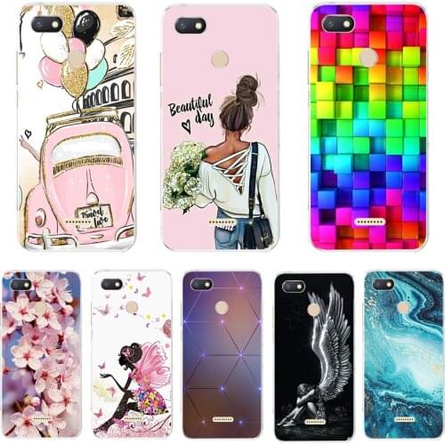 Silicone Cover for Xiaomi Redmi 6 Case Full Protection Soft Tpu Back Cover Phone Case for Xiaomi Redmi 6 Bumper Coque Bag