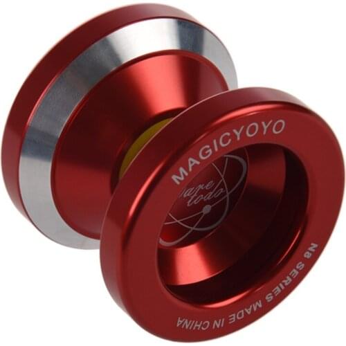 MAGICYOYO N8 Super Professional YoYo + String + Free Bag +Free Glove (Red)