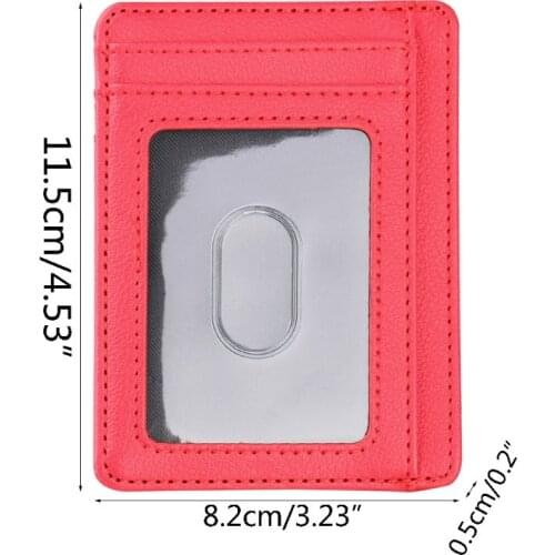 Ultra Slim RFID Blocking Minimalist Wallet Business Card Cover Case Super Thin